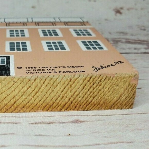 Vintage 1990 The Cats Meow Shelf Sitter - Picture 8 of 11